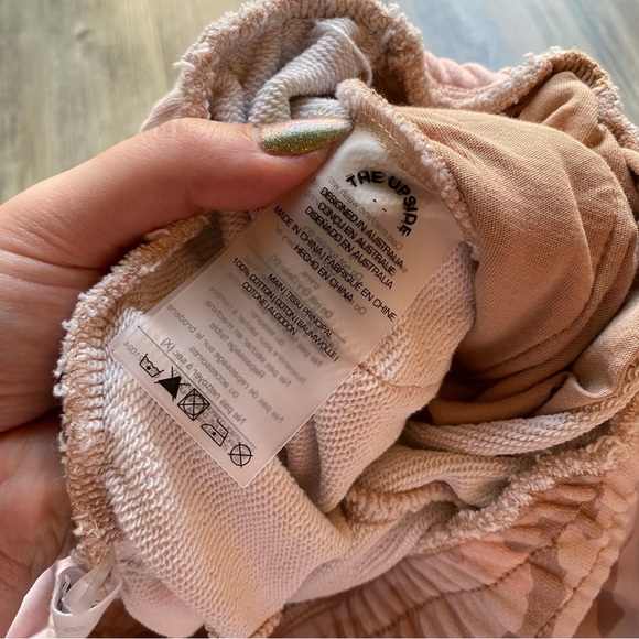 Pink Camo Anthropologie The Upside Rosie Majors Track Joggers - Picture 2 of 9